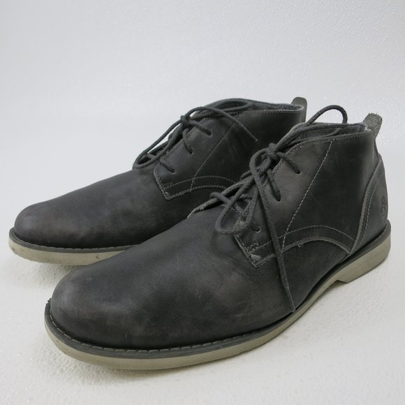 Timberland Light Soft Leather Comfort Chukka Boots Shoes Footwear Men's Size 9